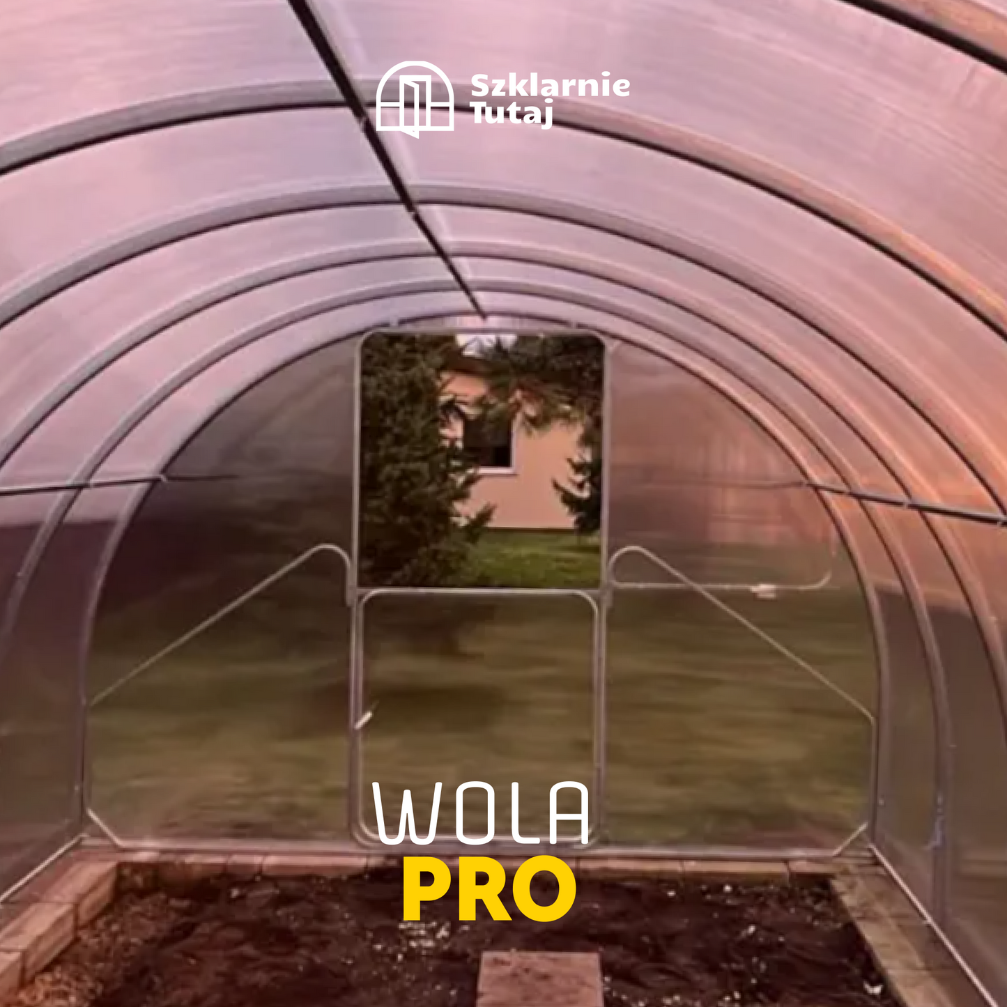 Szklarnia ogrodowa WOLA PRO