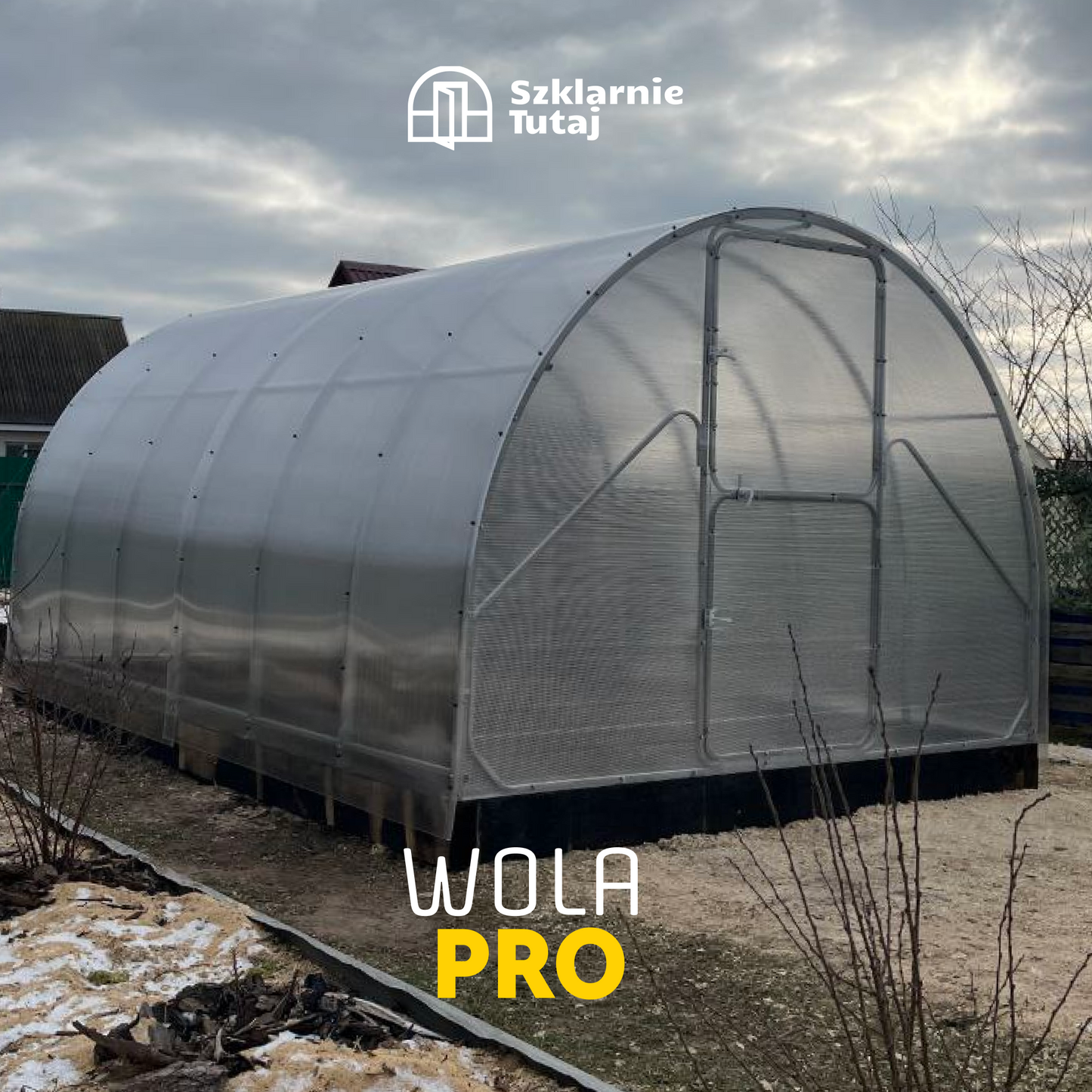 Szklarnia ogrodowa WOLA PRO