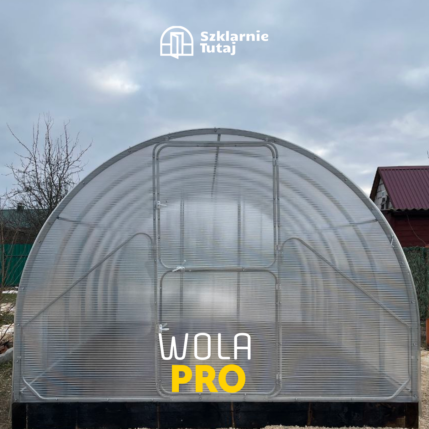 Szklarnia ogrodowa WOLA PRO