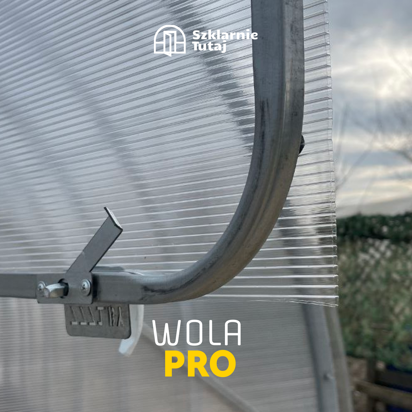 Szklarnia ogrodowa WOLA PRO