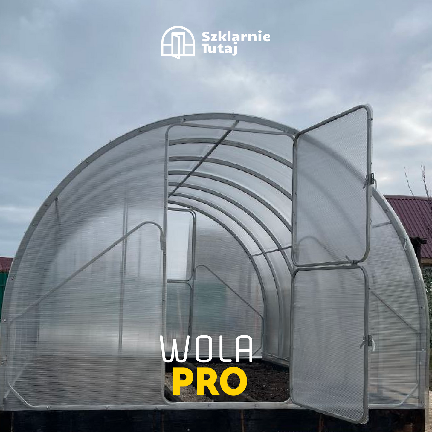 Szklarnia ogrodowa WOLA PRO