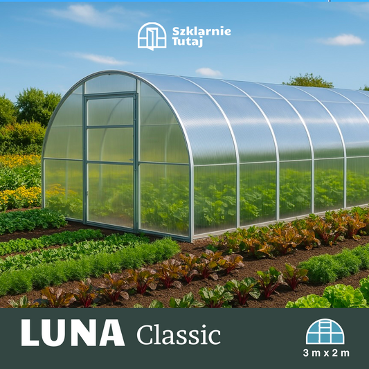 Szklarnia ogrodowa LUNA